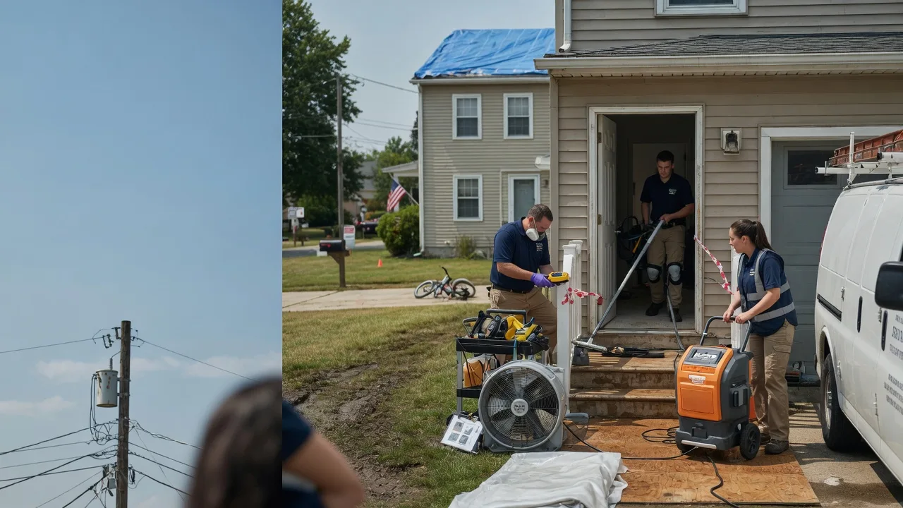 Water Damage Repair in East Fairfield, VT near me